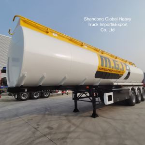 China 3 Axles 50000L Fuel Tanker Semi Trailer with 3-Layer Anti-Rust Coating for Long-Distance Fuel Transport on sale