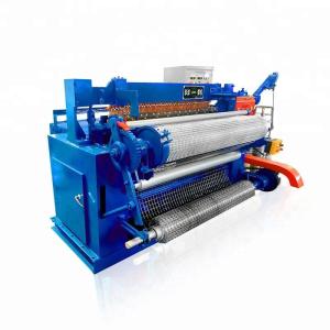 100 Rows/Min Servo Galvanized Roll Mesh Welding Machine Reciprocating Drawing