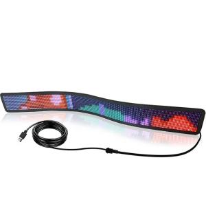 Customizable LED Store Car Sign with App Control 5mm Pixel Pitch Panel Size