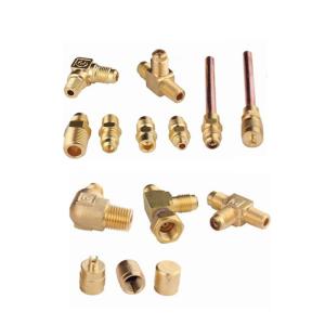 Air Conditioning Precision Refrigeration Needle Valves With Brass Fittings And