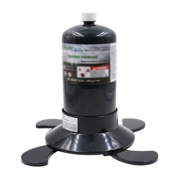 Propane Gas Cylinder Base Foldable Fuel Canister Stabilizer Stand for Heating Torch