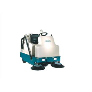 Battery Powered Industrial Floor Sweeper Machine Compact Driving Sweeper