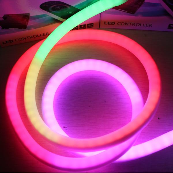 New 24v silicone led neon flex light Digital RGB addressable dmx led neon flex
