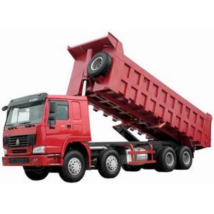 CNHTC 8X4 tipper truck With 371 HP Engine 60 tons Loading Capacity and good