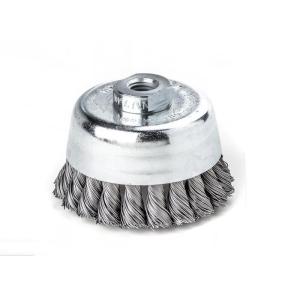 Angle Grinder Nylon Brush , Twist Knot Wire Cup Brush With 5/8" - 11 Nut