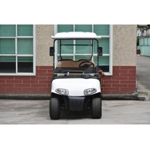 Luxury Driving Cabin Club Car 6 Passenger Golf Cart With 2 External Rearview