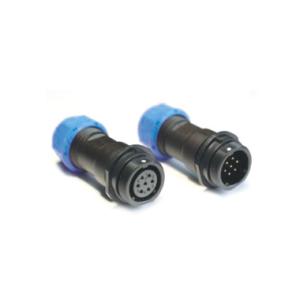Length 56mm Lighting Terminal Block Black And Blue High Voltage BRASS Contact
