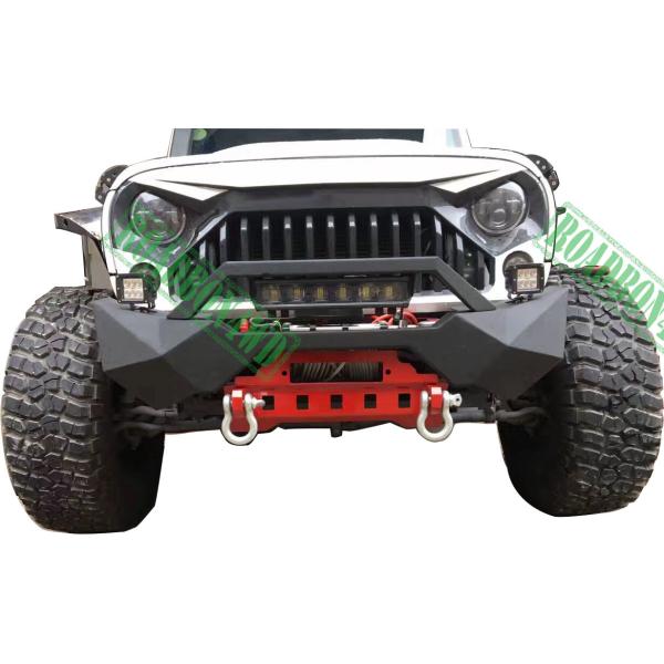 Wrangler wild leopard front bumper for Jeep Wrangler Jk 07-15 winch bumper for