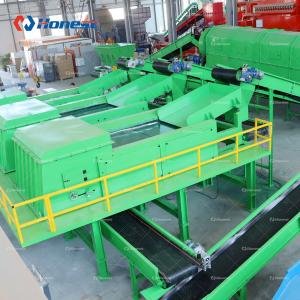 Automatic Aluminum Window Frame Crusher Scrap Steel Tailings Crushing Separation