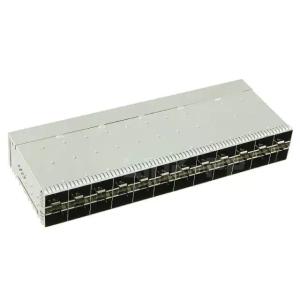 TE 2301210-2 zSFP+ Receptacle with Cage Ganged (2x12) Connector External Springs