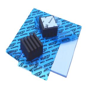 1.5W/M.K Blue Color TIF100-05U Thermal Pad Silicone Heating Pad For CPU GPU