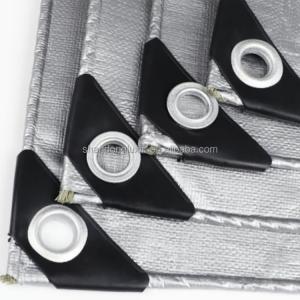 Customized Double Waterproof Pe Tarpaulin Heavy Duty Large Plastic Canvas for