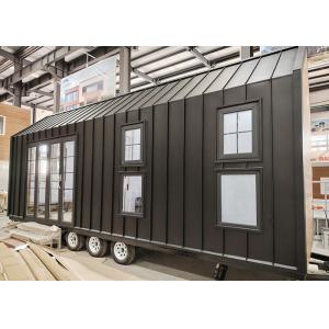 USA / NZ / AU Standard New Fancy Modular Home Tiny House On Trailer With Ligth