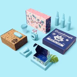 SMETA Foldable 200g Art Paper Custom Retail Packaging Boxes