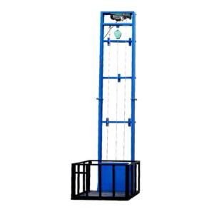 China Small Size Cargo Lift Easy Lifting Equipment Electric Lift Platform 8m 500kg on sale