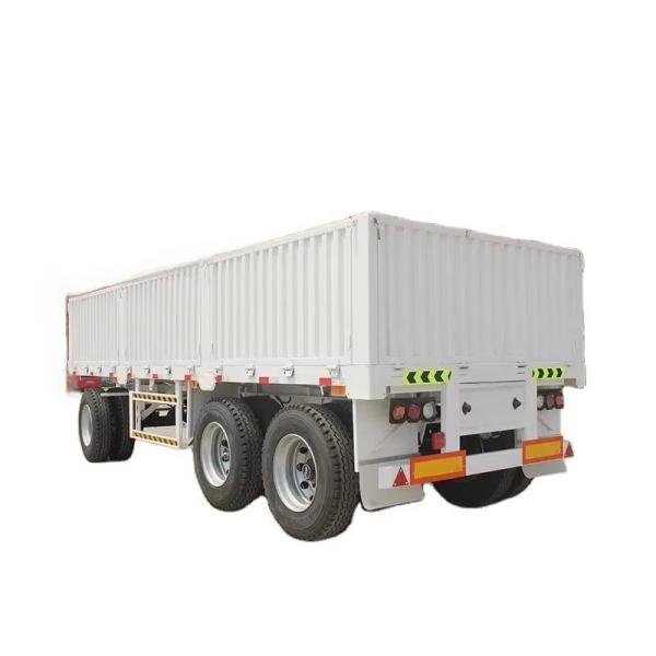 CIMC 40FT 2 Axles 7.5T tare weight 12.4*2.48m payload 40T JOST brand Two-speed