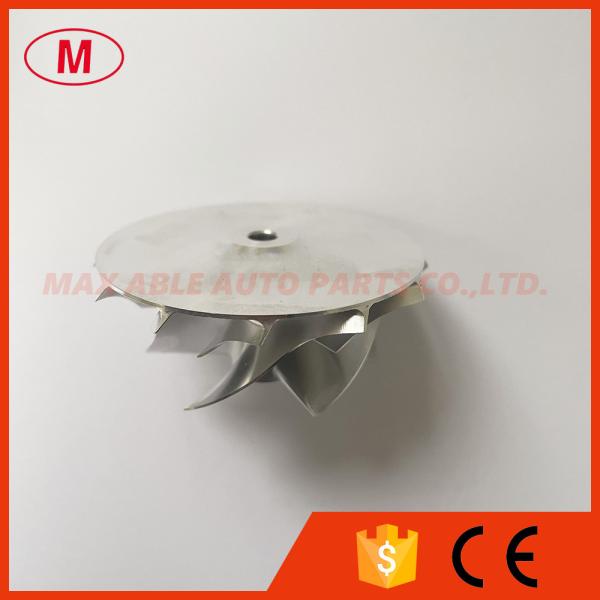 TD04 reverse 43.00/56.00mm 6+6 blades high performance Turbocharger Billet/milling/aluminum 2618 compressor wheel