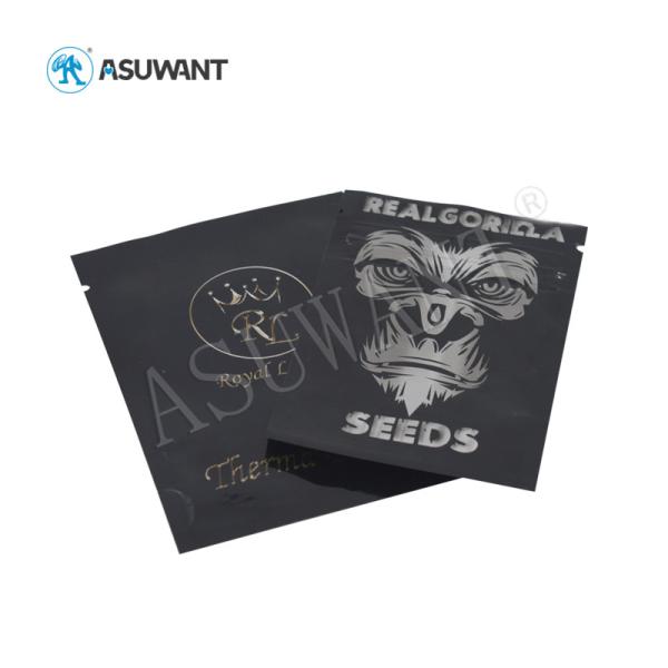 Quality Custom Printed Myalr Bags Smell Proof Aluminum Foil Sealed Plastic Custom Logo Customized Prints Smell Proof Bag 1 Gram wholesale