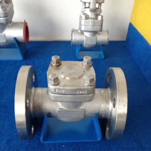 Class 150 / 1500 Forged Steel Check Valve Smooth Finish High Temperature Of