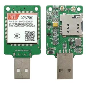 Buy cheap SIMCom A7670E Cat.1 Cellular 4G USB Dongle Adapter Board SIM A7670E Module from wholesalers