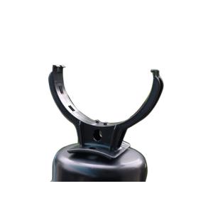 PP Dome Pole Mount Bracket black , round plastic bracket 130-150mm