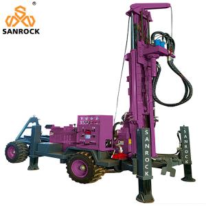 Portable Water Well Drilling Rig Machine with 3300mm One Push Length and