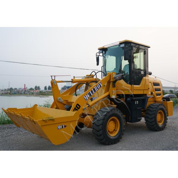 Air Brake 42kW Front End Wheel Loader Laser Cutting Machine For Bumper Cab Steel