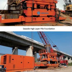 TR1305H Diameter 600mm Casing Rotator For Foundation Pile