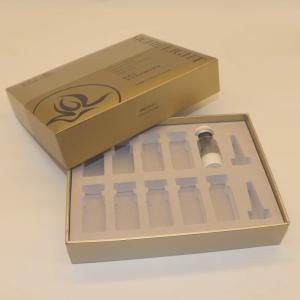 Custom Skincare Packaging Boxes With EVA and Flocking Insert C1S 1200g CCNB