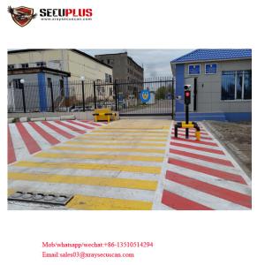 RoHS Permanent Undercarriage Vehicle Scanner System For Checkpoint / Shopping /