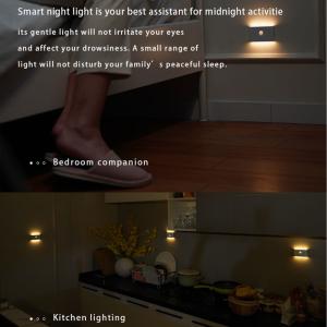 Pir Motion Sensor Night Light For Indoor Led Tri Color Dimming Sensing Light