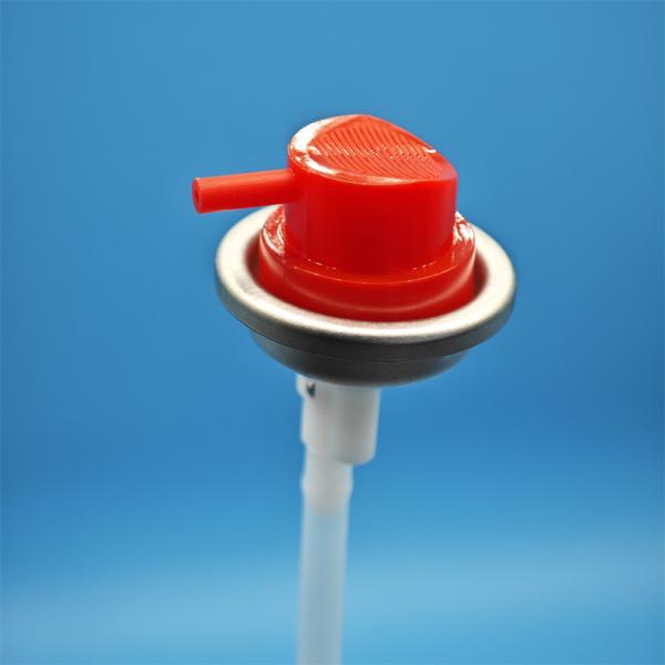 Quality 360 Degree Spray Valve for Aerosol Can Dispensing Omnidirectional Actuator for Automotive, Cleaning, and Maintenance Use wholesale