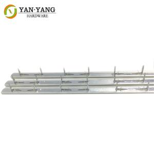 Factory direct sale 1 meter tack strip with rubber fixed connection sofa bottom furniture hardware accessories