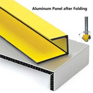 1/4 6 Shank Carbide 90 Degree ACM ACP Cutting Tools V Groove Router Bit for