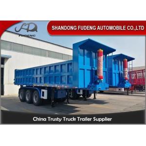 China manufacture 3 axles 25 cubic meters dump trailer for Africa