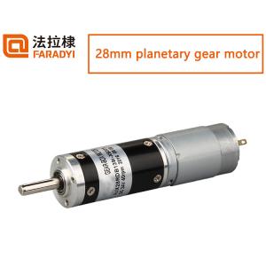 28mm Diameter DC Planetary Geared Motor DC12 24V Reverse Rotatable