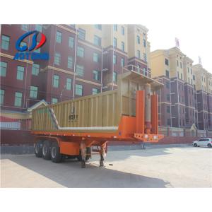 10 Leaf Spring Dump Semi Trailer for 50CBM / 60 TONS Coal Transportation and