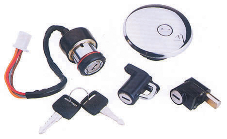 Quality Motorcycle Electrical Components ABS Lock Set GN125 wholesale