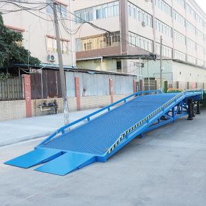 8T-20T Mobile Dock Ramp Portable Forklift Ramp With Non Slip Surface