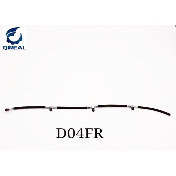 Quality Excavator parts fuel injector return pipe Iron for D04FR engine wholesale