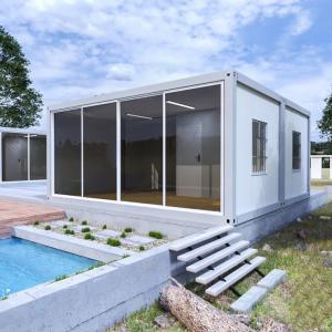 Flat Pack Foldable Container House Earthquake Proof Modular Prefab Homes