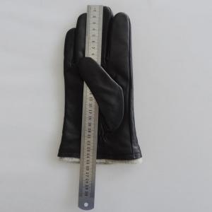 Plain Mens Soft Leather Gloves Customized Size Custom Styles Eco - Friendly