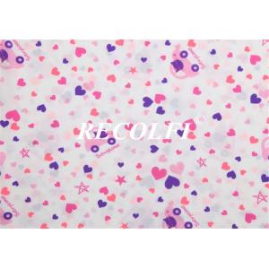 4 Way Stretch Knitted Nylon Repreve Swimwear Fabric Adorable Pattern For Kids