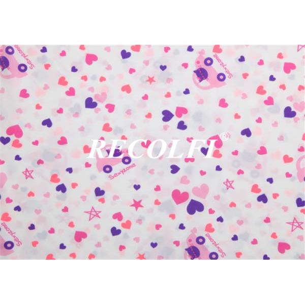 4 Way Stretch Knitted Nylon Repreve Swimwear Fabric Adorable Pattern For Kids And Women