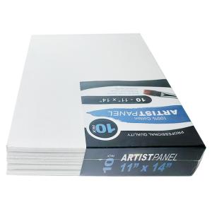 Pre Primed Blank Canvas Panels Art Supplies Cradled 100% Cotton Paint Canvas