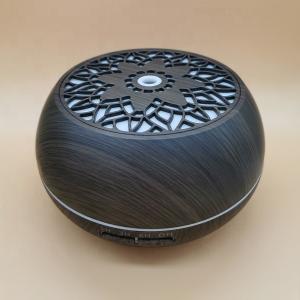 550ml Color Change Wood LED Essential Oil Humidifier Aroma Diffuser 24V Capacity