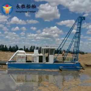 Jet Suction Dredger With High Pressure Water Pump
