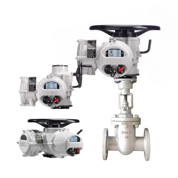 Quality Gate Stop Valve Rotork IQ Series Electric Intelligent Actuators Multi-turn Electric Actuators for Sewage Treatment wholesale