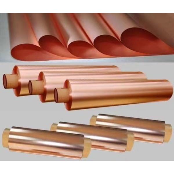 Quality Ultra Thin Copper Thin Sheet For PCB / FPC 500 - 5000 Meter Length Per Roll wholesale