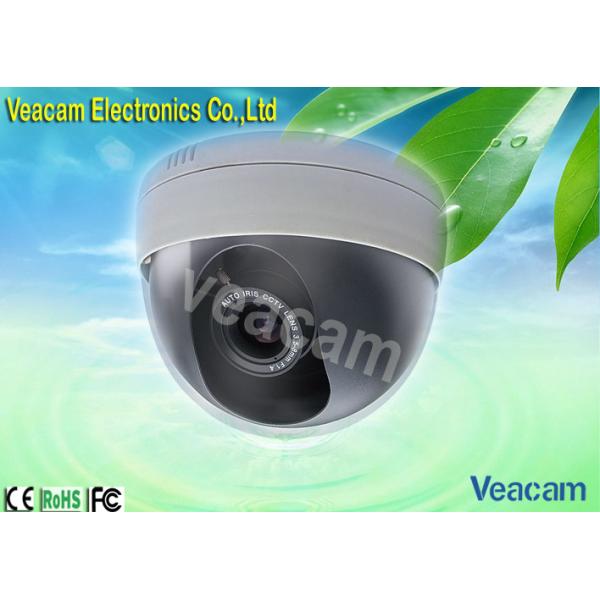 4 - 9mm Manual Zoom Lens, 4.5" Plastic Dome Camera, Vandal Proof Dome Camera